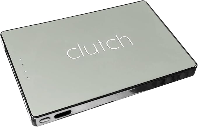 Clutch - Pro USB-C Portable Charger - Compatible with iPhone 15, 16, 17 & Android Devices - Power Bank Magnetic Battery - TSA Travel Approved - USB Rechargeable - Built-in Cable - 5000 mAh - 3.7oz - Image 5
