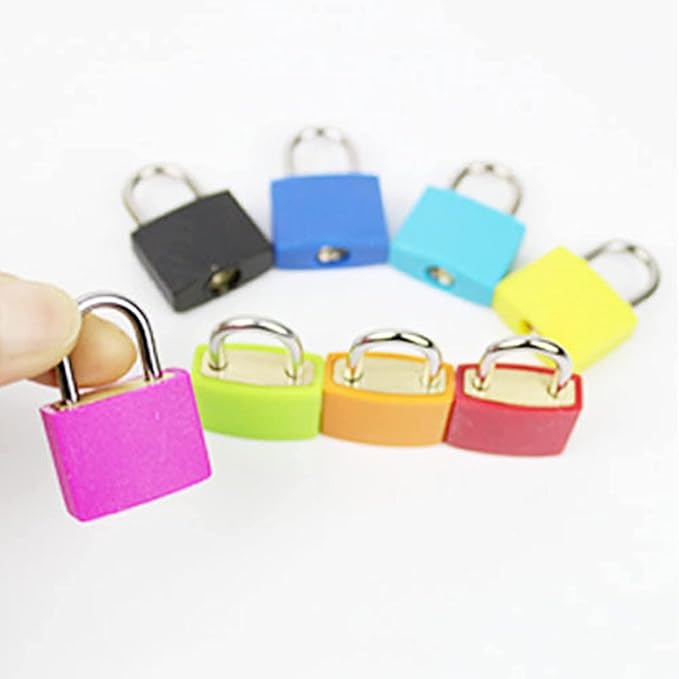 4 Pack TSA Approved Luggage Locks - Suitcase Padlocks with Keys, Travel Baggage Locks for School Gym Lockers, Laptop Bags & Outdoor Gear - Image 6