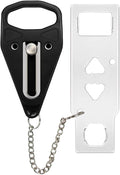 Ajlve Portable Door Lock，Extra Lock for Home, Hotel & Apartment | Hotel Travel Door Lock Security for Home, Enhance Privacy & Safety While Traveling, Protect Family Security (2Red) by Unknown