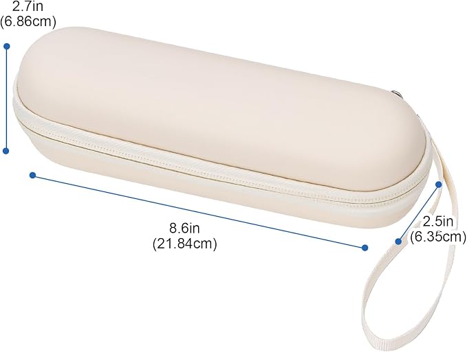 ProCase Toothbrush Travel Case for Oral-B & Sonicare -Beige | Fits Oral-B Pro/IO Series & Sonicare, Hard EVA Cover, Storage Bag Holder with Mesh Pocket - Image 7