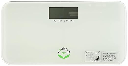 NewlineNY 700 Series Mini Travel Digital Bathroom Scales (no Sleeve) (White) - Image 2