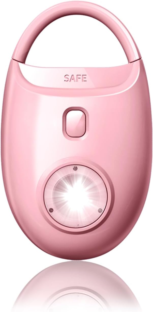 Safe Sound Personal Alarm, 130dB Loud Siren, Emergency Self-Defense Security Keychain with Strobe LED Light, Personal Sound Safety Siren for Women, Men, Children, Elderly - Image 7
