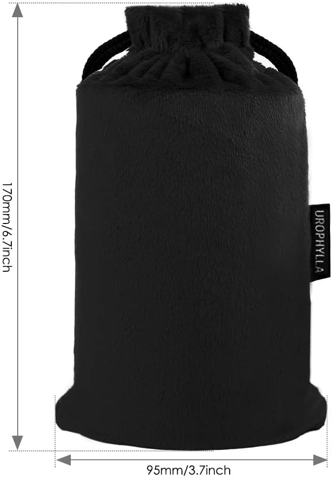 Inflatable Travel Pillow, Soft Velvet Inflatable Neck Pillow for Traveling, Airplanes, Train, Car, Office with Compact Bag, Breathable Washable Cover, Suit for Adults Sleeping - Black - Image 3