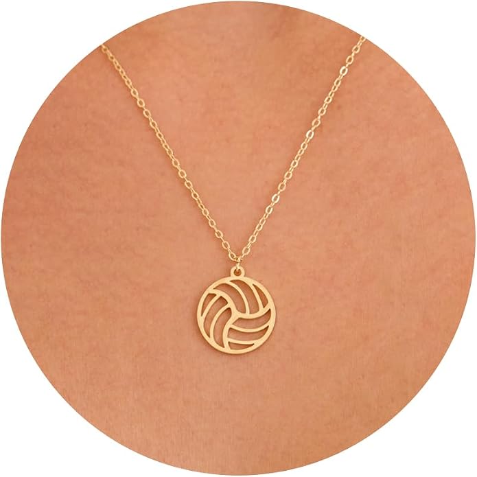 Gold Necklace for Women, Dainty Charm Pendant Necklace Jewelry Gift | 14K Gold Plated, Cute, Delicate, Adults, Non Tarnish, Hypoallergenic, Accessories by GUOKEJEWELRY