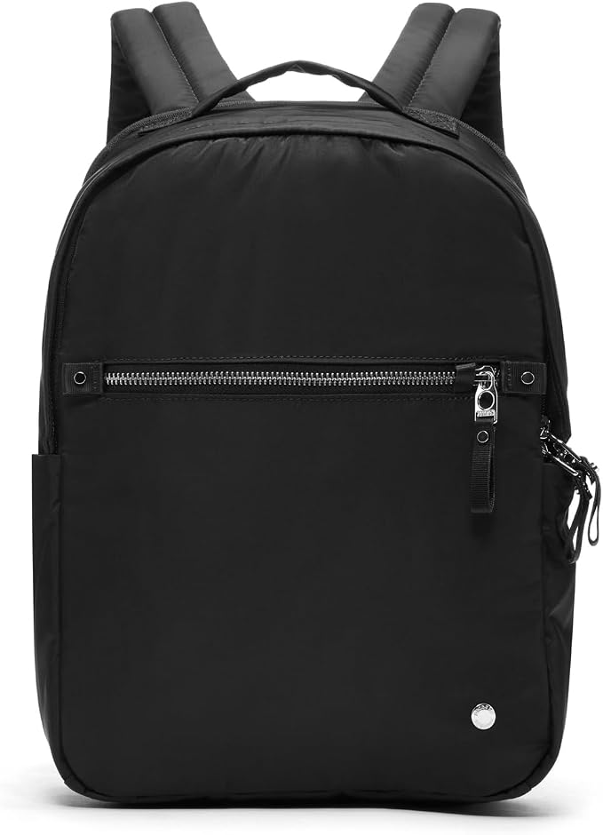 Pacsafe W 10L Anti Theft Backpack, Black by Pacsafe
