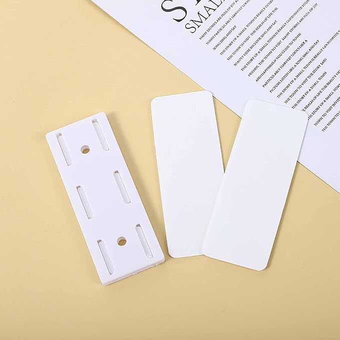 12 Pack Adhesive Punch Free Socket Holder, Self-Adhesive Desktop Socket Fixer, Power Strip Holder Fixator, Wall Mount Cable Management (White) - Image 5