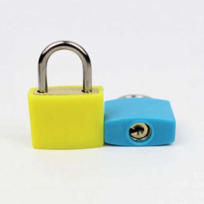 4 Pack TSA Approved Luggage Locks - Suitcase Padlocks with Keys, Travel Baggage Locks for School Gym Lockers, Laptop Bags & Outdoor Gear - Image 5