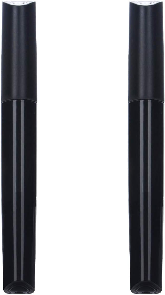 Portable Travel Toothbrush Case, Plastic Container Toothbrush Holder Brushes Box Breathable Design with Air Hole More Toothbrush Tube Container for Home Daily Business Use (2 Black) - Image 2
