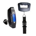Handheld Digital Luggage Scale with Grip for Travel Portable Electronic Weighing Suitcase and Bag 110Lb/50kg Black by Unknown