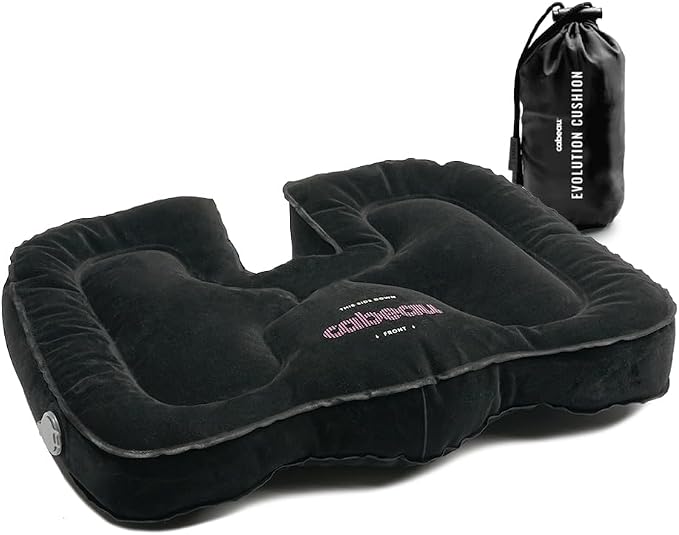 Cabeau Evolution Cushion Portable & Lightweight Inflatable Seat Cushion - Ideal for Office Chairs, School Bleachers, Stadium Seats, and Wheelchairs - Comfort on The Go - Image 2
