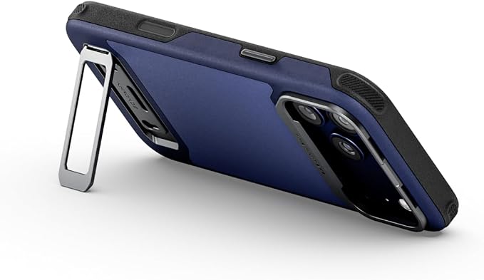 Tilta Khronos Lite Case Compatible with iPhone 17 Pro Max | Lightweight Mobile Cage | Kickstand | Magnetic Mounts | Metal Lens Frame | Professional Smartphone Rig – Navy Blue - Image 8