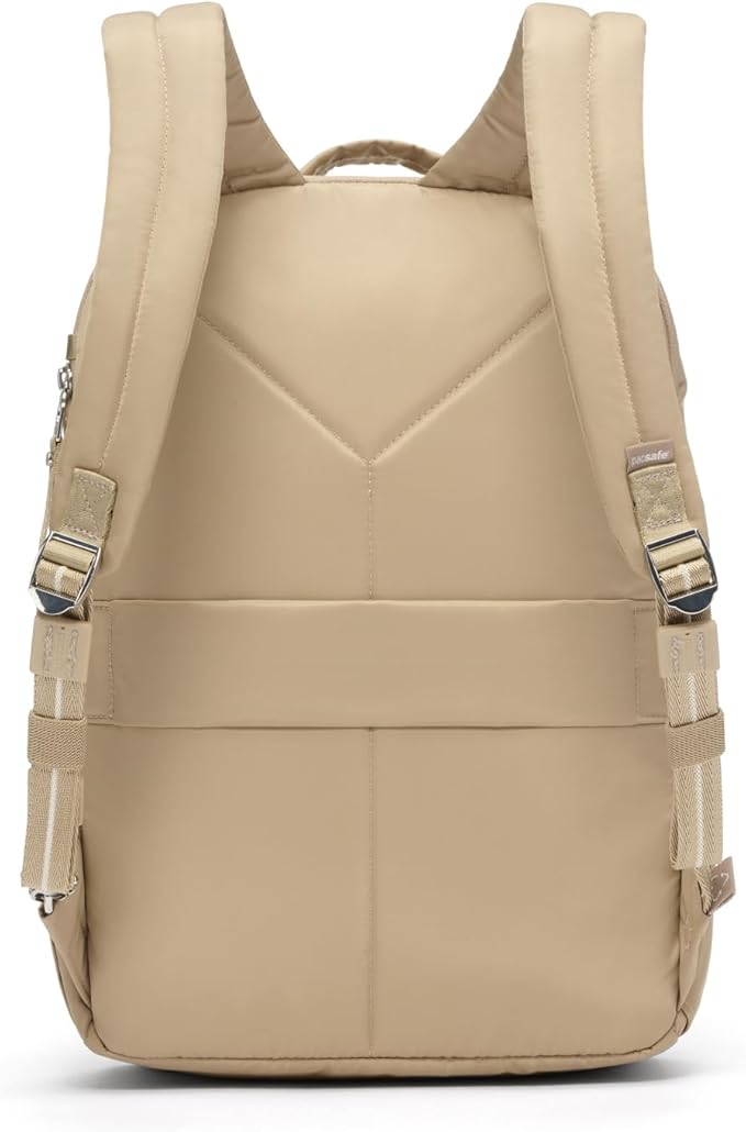 Pacsafe W 10L Anti Theft Backpack, Taupe - Image 2
