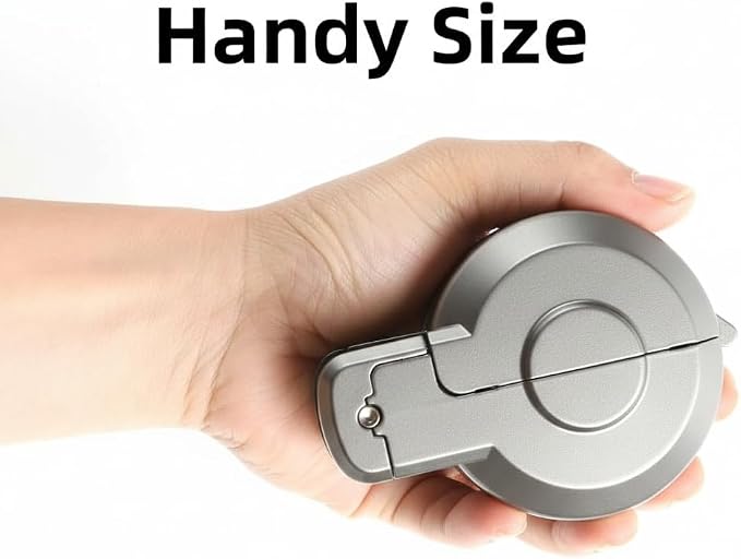 PUGED Door Knob Lockout Device Cover to Disable Doorknob/Faucet/Water Valve Hose Lock Door Handle Temporary Lock for Bedroom Door from Outside Door Handle Without Drilling (1, Silver) - Image 6