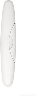 RADIUS Toothbrush Travel Case for Standard Brush, BPA-Free Recycled Plastic, Portable for Bathroom, School, Home, Camping (White, 8.25H - 1.38W - 1.75L (in)) by RADIUSCorporation