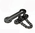 Door Chain Lock, 3mm Extra-Thick Ss304 Stainless Steel Solid Door Security Chain Guard, Heavy Duty Door Chain for Inside Door (Black) by V-CORME
