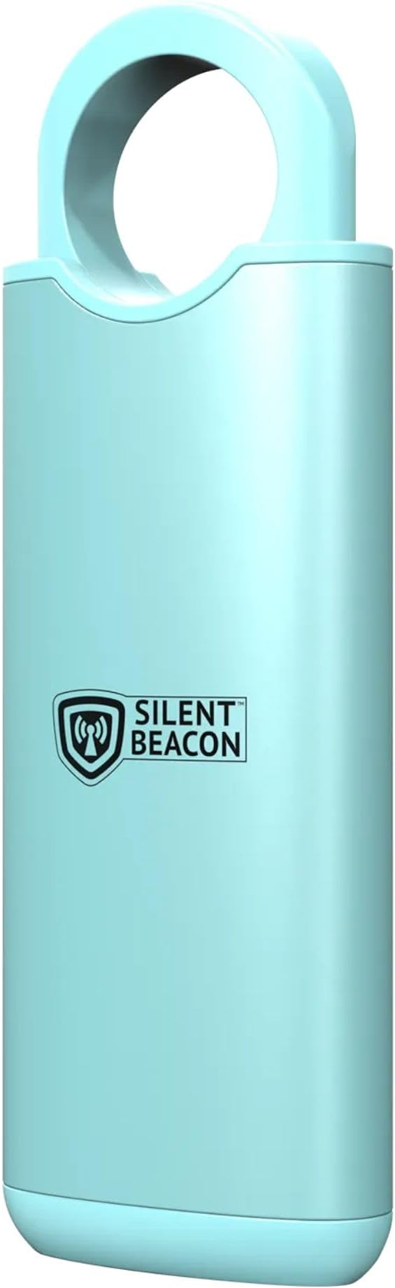 Personal Safety Alarm by Silent Beacon – 135dB Siren, Flashing Light, Pull & Vibration Activation, USB-C Rechargeable Keychain (Mint) - Image 2