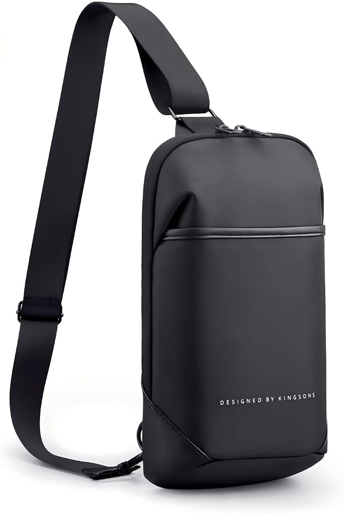 VGOAL Sling Crossbody Bag for Men Women,Casual Chest Shoulder Backpack | Lightweight Waterproof Anti Theft Pocket Adjustable Shoulder Straps,4.2L Small Bag for Travel, Cycling,Running,Hiking,Work by VGOAL