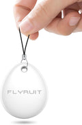 Air Tracker Tags 1 Pack, iOS Only, Apple Find My Certified, Luggage Tracker | Smart Bluetooth Tracking, Key Finder Items Locator for iPhone, Travel Cruise Essentials, Wallet, Backpack, Car, Bike by Flyruit
