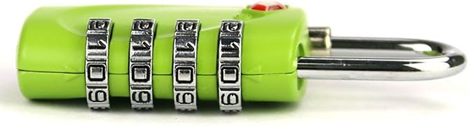 4 Dial Digit TSA Approved Travel Luggage Locks Combination for Suitcases (Green-4pack) - Image 2