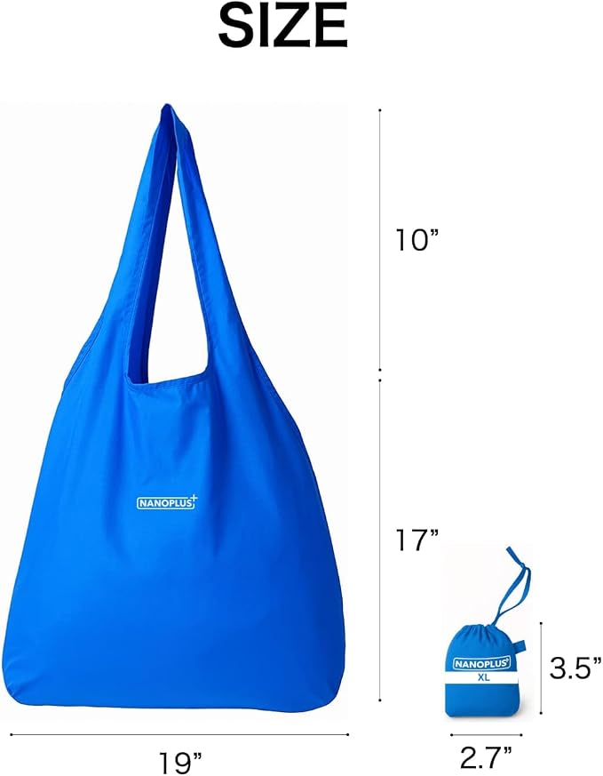 Compact Reusable Grocery Tote Bag – Lightweight, Foldable & Packable Shopping Bag for Travel - Image 6