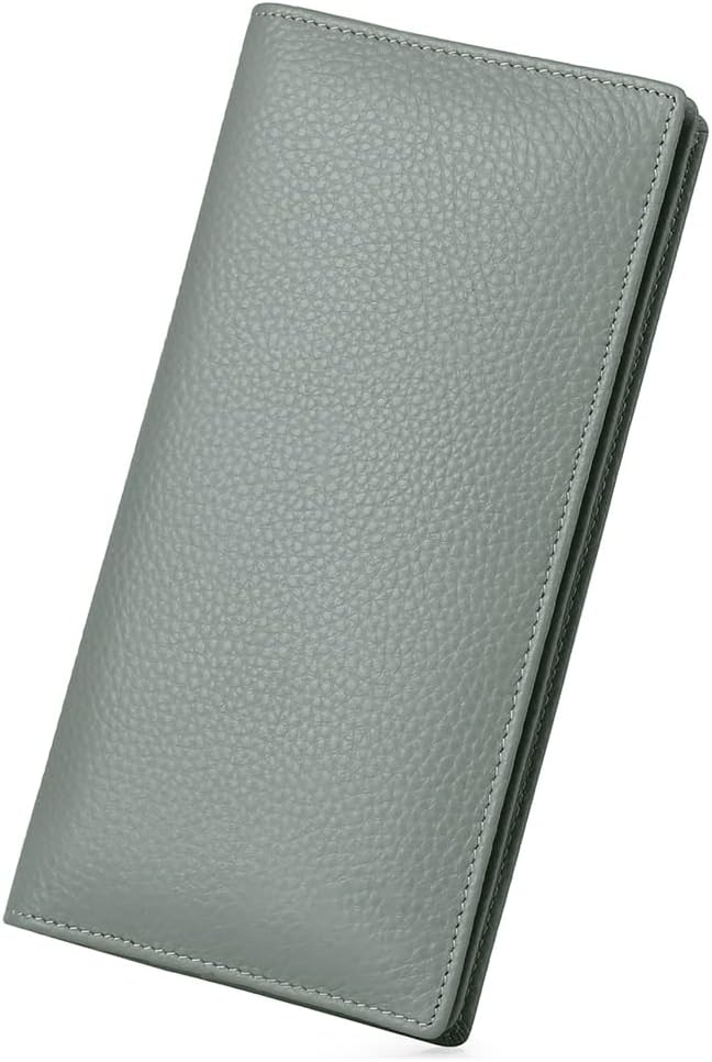 GOIACII Wallets for Women RFID Blocking Ultra Slim Leather Credit Card Holder Clutch - Image 5