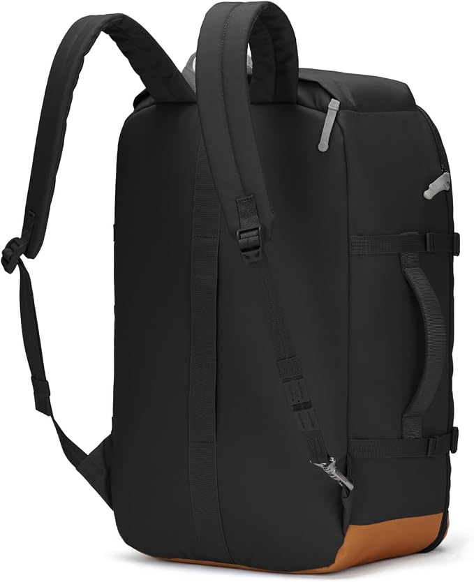 Pacsafe GO Anti Theft 44L Carry-on Backpack, Jet Black - Image 4