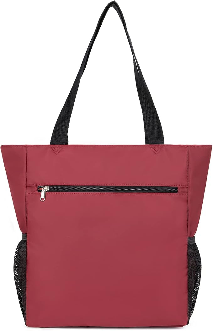 ETidy Large Capacity Foldable Tote Bag With Zipper | Water-resistant, Lightweight, Sandproof, Beach Bag, Gym Bag, Travel Shopping Bag - Image 3