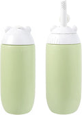 Rotatable Nozzle Portable Bidet – 360ml Touch-Free Nozzle Peri Bottle, Leak-Proof Travel Handheld Bidet for Postpartum Care, Personal Hygiene, Camping & Outdoor Use (Green) by Clirass
