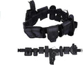 10 in 1 Duty Belt Black Law Enforcement Tactical Equipment System Set 10 pcs by HUNANBANG