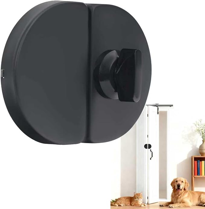 Bi-fold Door Lock - (Metal) Closet Protection Child and Pet Proof - Suitable for All thicknesses of Wooden Door by Unknown