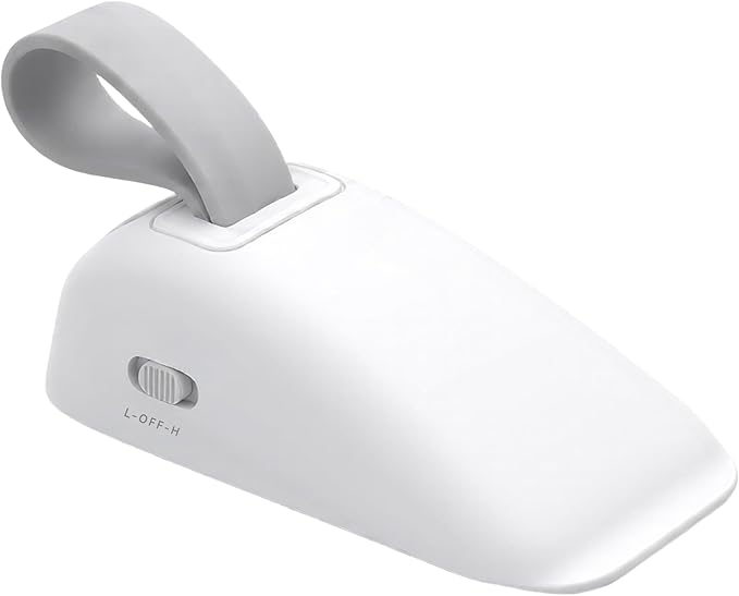 Door Stop Alarm 2-in-1, 120dB Under Door Stopper & Hanging Security Device, Adjustable Sensitivity Anti Slip Floor Wedge, Portable Security Wedge for Home Travel Hotel Living Alone, White by Unknown