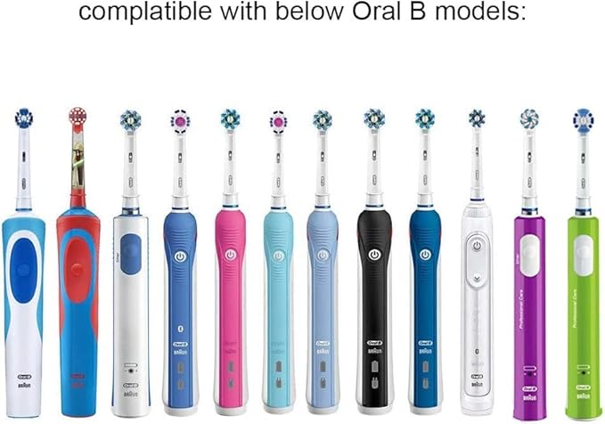 Electric Toothbrush Case Compatible with Oral B/Oral-B Pro/iO/Philips Sonicare/Demita/Bitvae and most other Brand Electric Toothbrushes on the market，White - Image 5