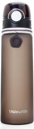 Valourgo Collapsible Water Bottle, Silicone Foldable with Leak Proof Valve BPA Free, Aqua Blue, 21 oz by Valourgo
