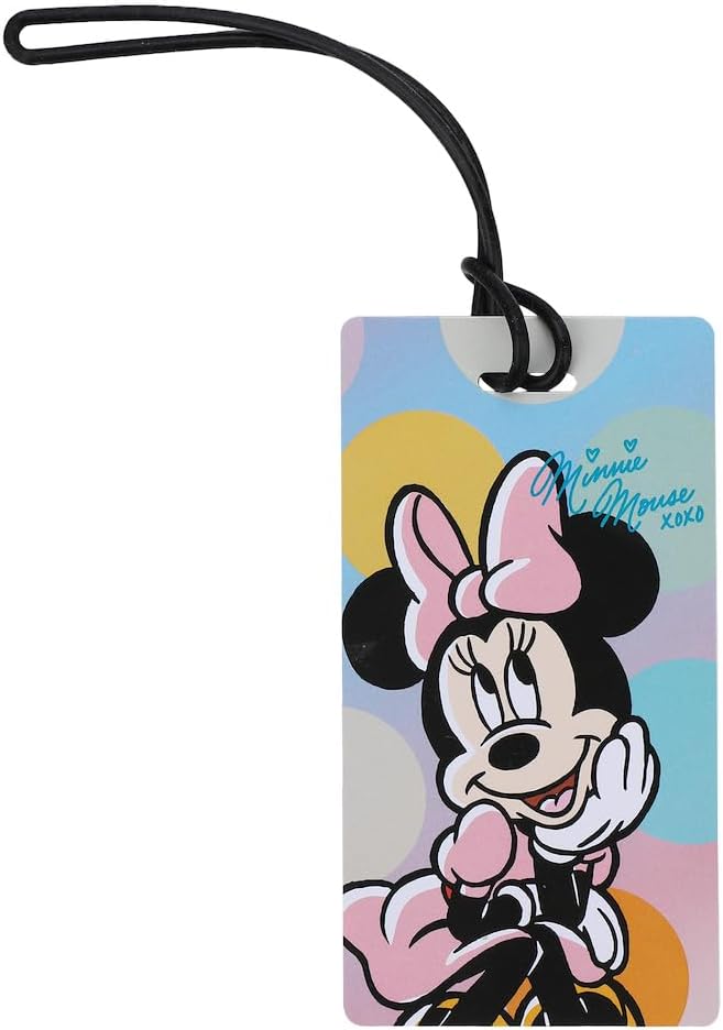Bioworld Minnie Mouse Kids Travel Set with Neck Pillow Eye Mask and Luggage Tag - Disney Magic on the Go! - Image 4