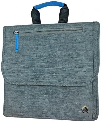 Airplane Pocket Organizer | Tray Table Cover | In Flight Seat Back Organizer Bag | Commuter Essential Travel Bag | Media Pouch For Flying | Travel Gift | Attaches To Luggage - Image 8