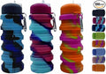 Collapsible Water Bottles 3 Pack 500ml (Colorful) | Travel Portable Sport Water Bottle, Silicone Foldable Water Bottles for Gym Camping Outdoor Hiking. by Dontinhu