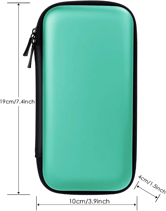 iMangoo Travel Essential Electronics Organizer Charger Case Carrying Pouch | 6.5x3.2x1" Power Bank Tech Accessories Protective Storage Shockproof Portable Purse Men Women School Office Trips Must Have - Image 6