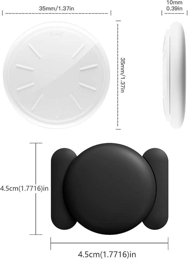 GPS Tracker for Vehicles,Real Time Car GPS Tracker Work with Apple Find My(iOS Only),No Monthly Fee Mini Hidden Car Tracker with Magnetic Case (Black,1PCS) - Image 7