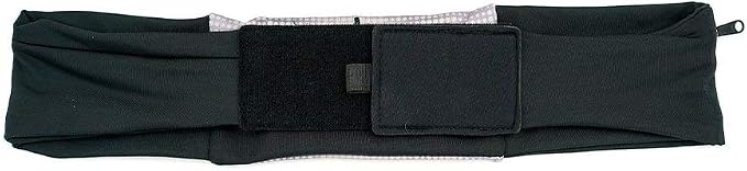 3 Pocket Adjustable Running Belt Waist Pack, Fanny Pack For Working Out With Sweat Resistant Backing, Holds All iPhone Models - Image 8