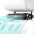 Car Fan for Driver and Passenger's Seat - Mini Portable USB Backseat Cooling Fan Kids Baby Quiet headrest Neck Fan Accessories with 3 Adjustable Wind Speeds for All Cars Vehicle Jeep Van RV Truck by Niubixx