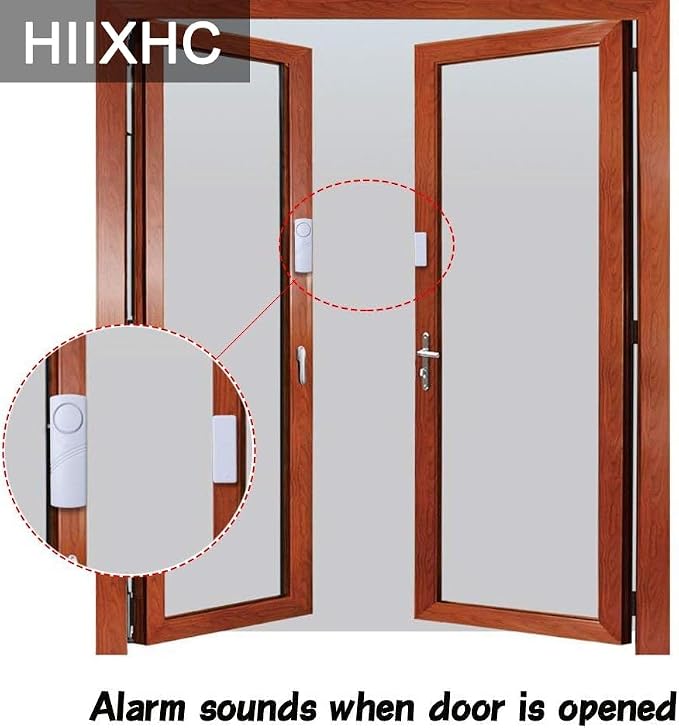 Personal Security Window & Door Alarm Bell | Wireless Sensor Door Window Burglar Alarm | Pack of 10 | Wireless Sensor Door Window Burglar Alarm | Pack of 10 - Image 5