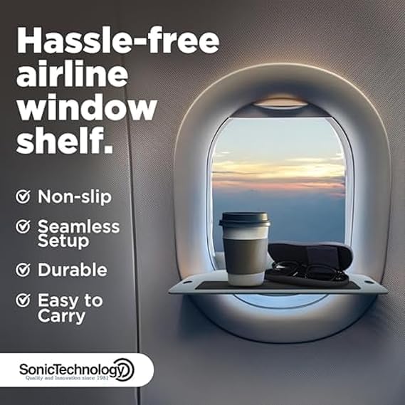 Travel Shelf - Airplane Tray Cover, Table Organizer Plane Travel Essentials - Image 6