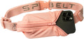 SPIbelt Running Belt Original Monochromatic for Women Men, Phone Holder for Running, Running Fanny Pack, Holder for Phone, Running Waist Pack, Adjustable, [Fits All Phones]. Rose Gold by SPIbelt