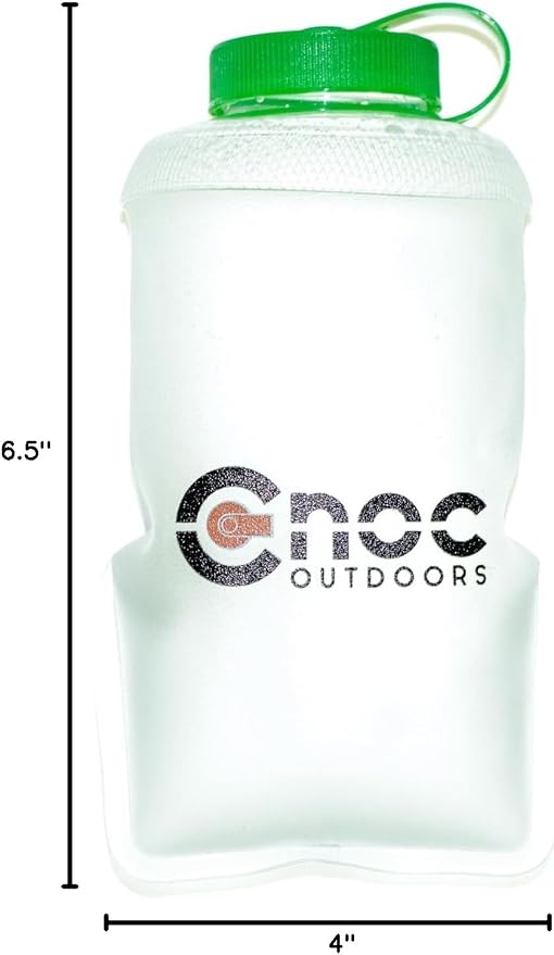 Cnoc Outdoors HydriamX Durable Collapsible 350ml Flask, 42mm Thread Wide Mouth, Hot Liquid Compatible - Image 5
