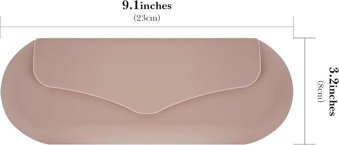 Linkidea Manual Toothbrush Travel Case with Magnetic Snap, Compatible with Colgate ExtraClean, Oral-B CrossAction Toothbrush, Portable Silicone Protective Box (Khaki) - Image 2
