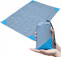 Orga'Neat Pocket Picnic Blanket, Compact Lightweight Tarp for Camping | Foldable, Easy to Carry, Water Resistant Sandproof Washable Quick Dry Mat for Beach, Festival, Travel, Outdoor Recreation by OrgaNeat