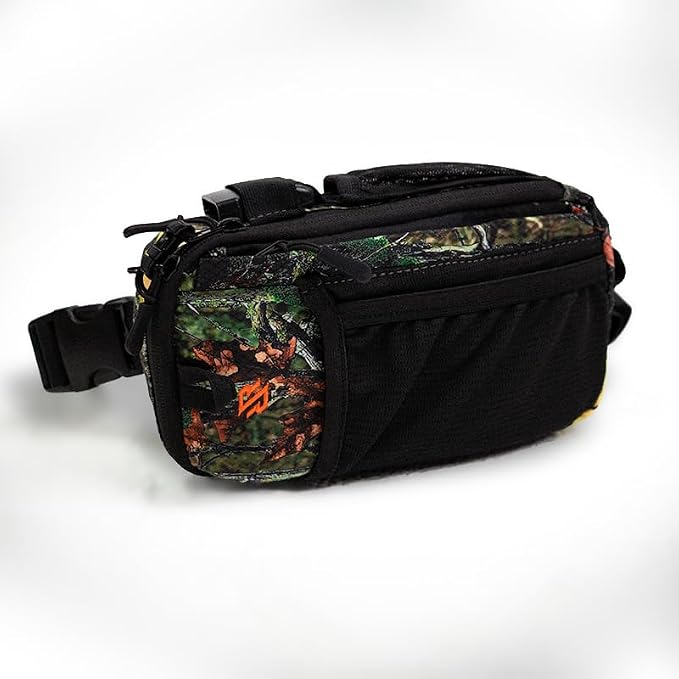 RAVERUNNER® Camo Fanny Pack – Anti Theft Crossbody Bag with 8 Pockets | Rave Fanny Pack, Festival Hip Pack, Anti Slash Sling Bag - Image 8