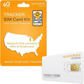 GPS Tracker Triple Cut SIM Card Starter Kit - No Contract (Universal SIM: Standard, Micro, Nano) for 4G Devices - Nationwide Coverage by SpeedTalkMobile