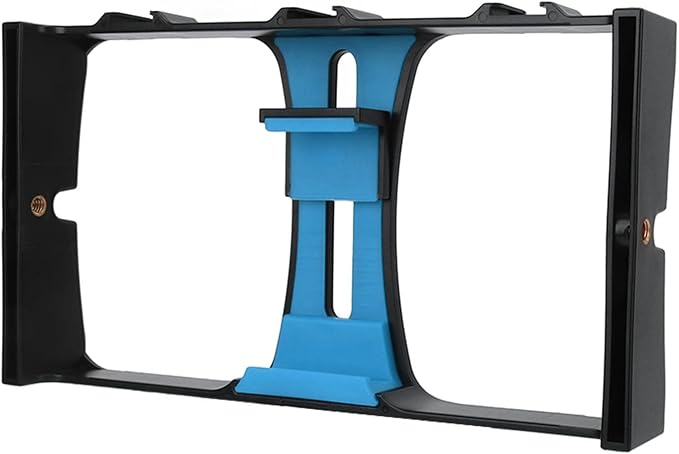 aqxreight Portable Handheld Smartphone Video Stabilizer Rig for Livestreaming and Vlog Use (Blue) - Image 7