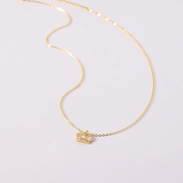 Gold Necklace for Women, Dainty Charm Pendant Necklace Jewelry Gift | 14K Gold Plated, Cute, Delicate, Adults, Non Tarnish, Hypoallergenic, Accessories - Image 5